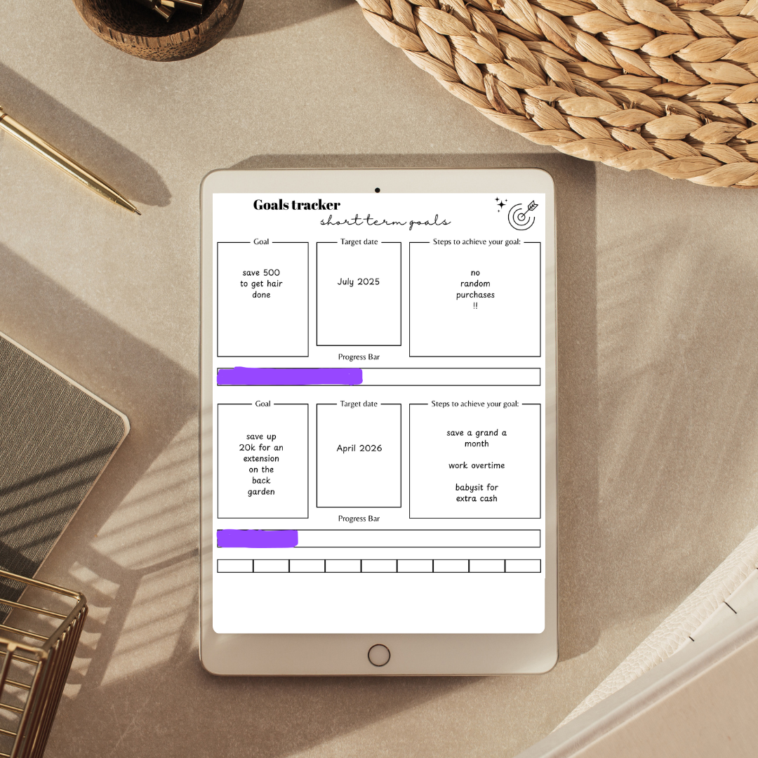 Financial Planner | Digital, Interactive Planner