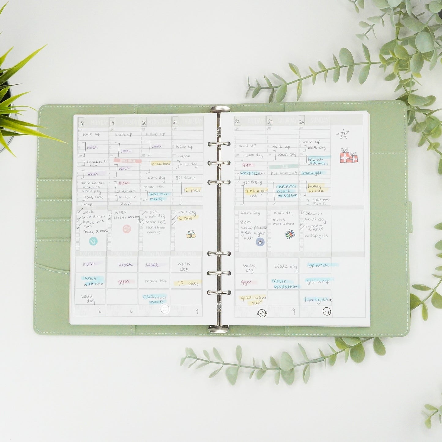 The Life Designer- Undated Life Planner Binder - GirlGottaChange