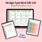 Design Your Best Life 2.0 | Digital, Interactive Planner - GirlGottaChange