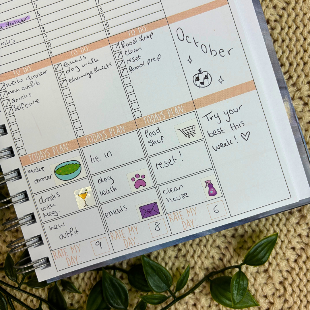 The Daily Grind Planner Sticker Set - GirlGottaChange