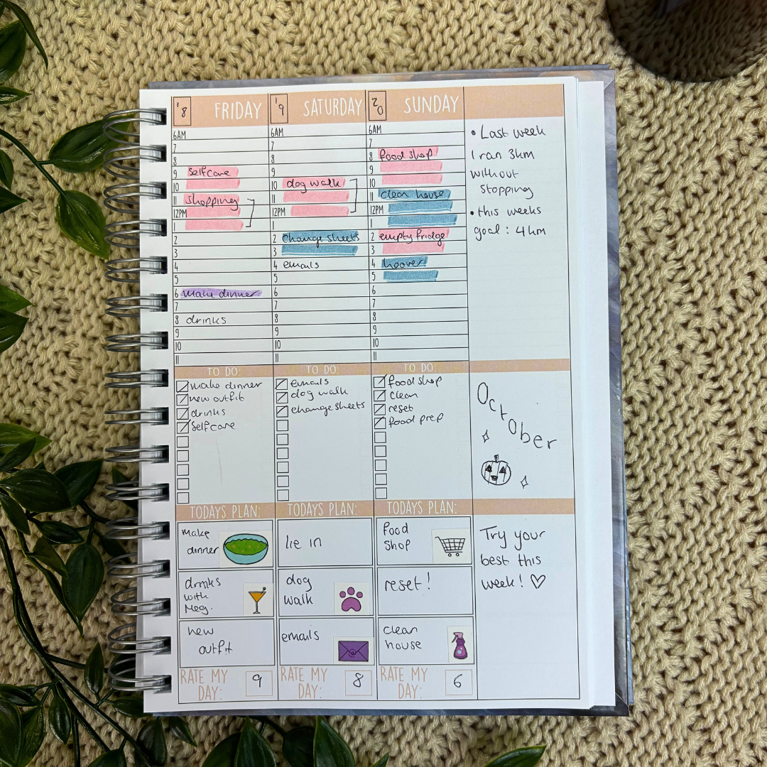 The Daily Grind Planner Sticker Set - GirlGottaChange