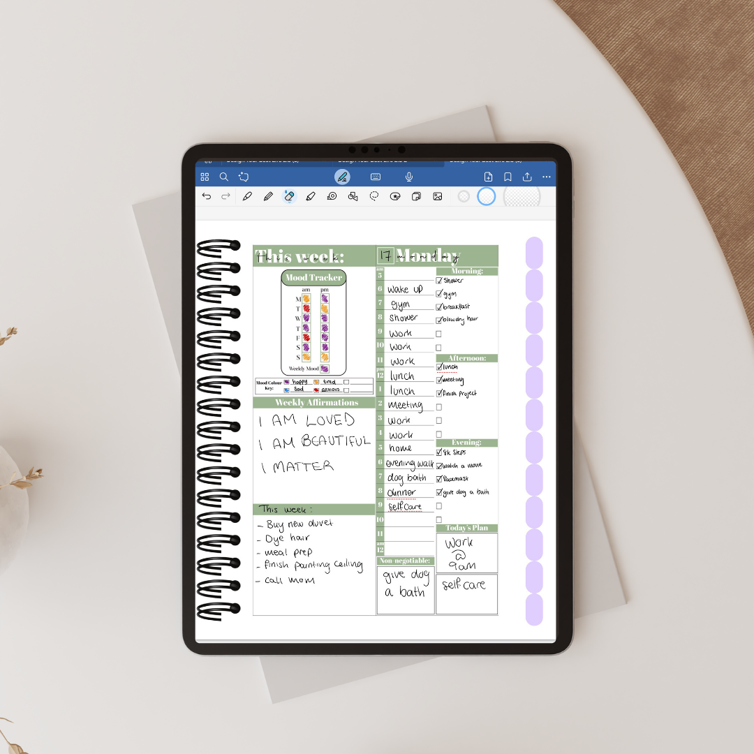 Design Your Best Life 2.0 | Digital, Interactive Planner - GirlGottaChange