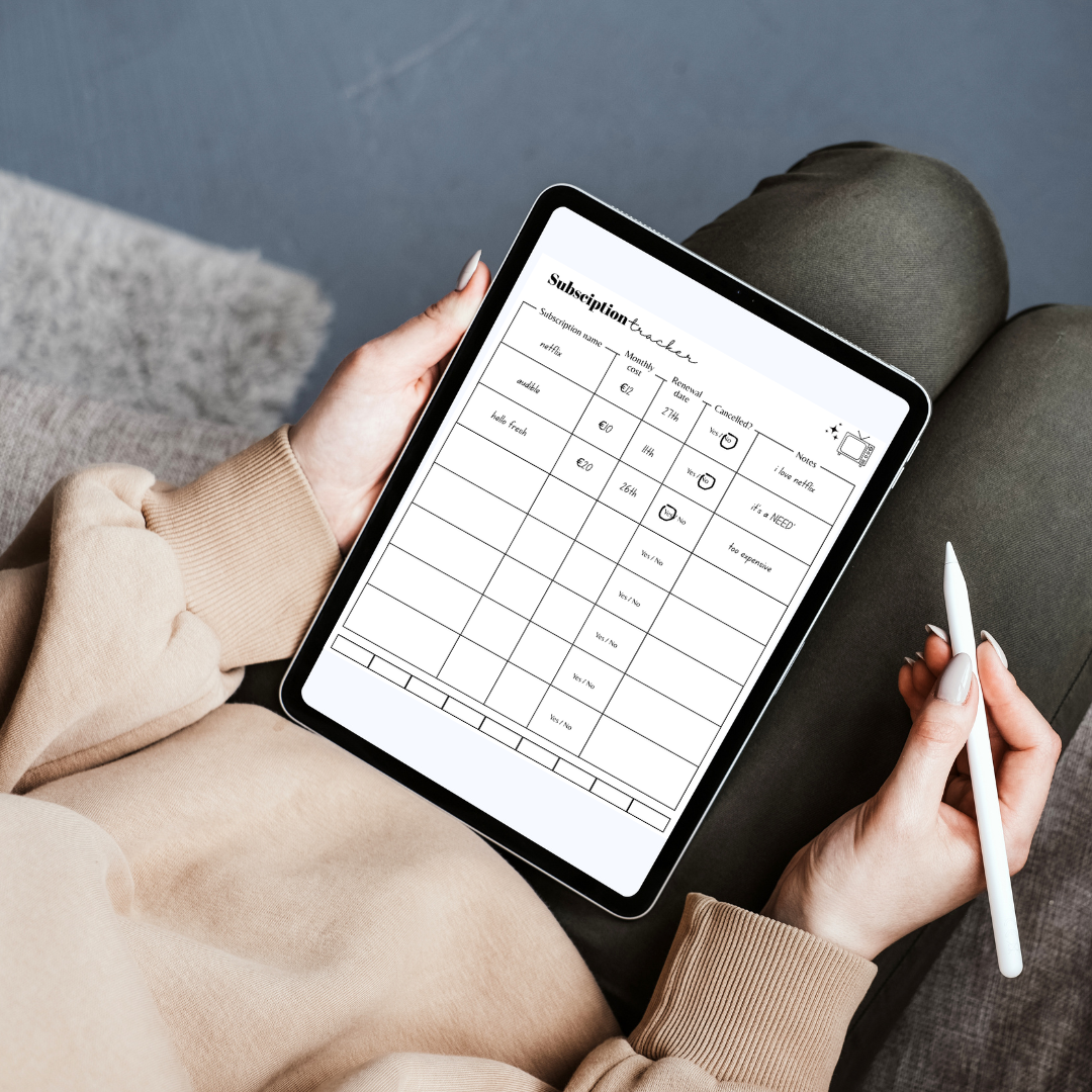 Financial Planner | Digital, Interactive Planner