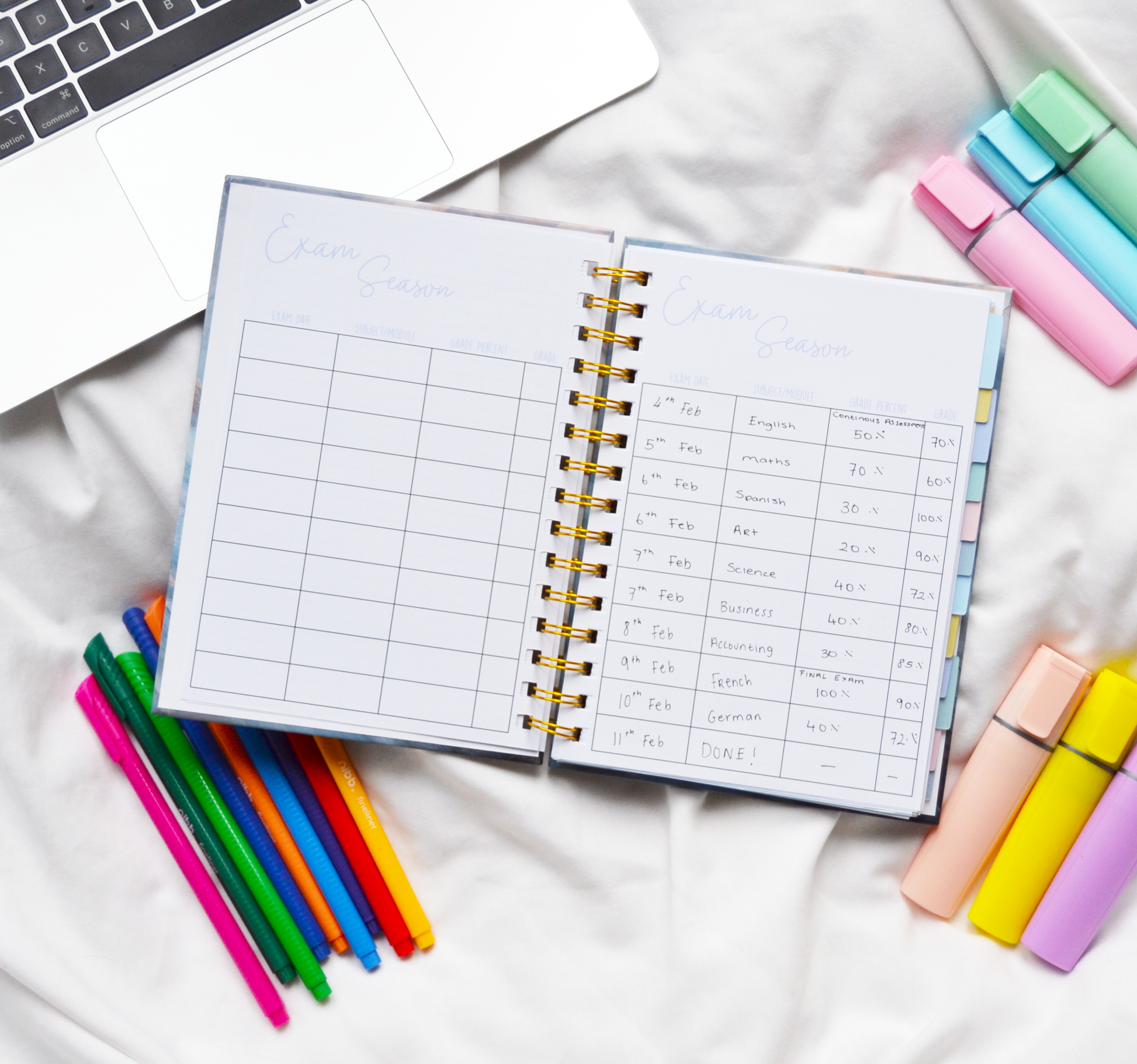 'Go Get Your Best Life' Undated Academic planner - GirlGottaChange