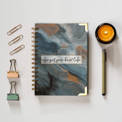 'Go Get Your Best Life' Undated Academic planner - GirlGottaChange
