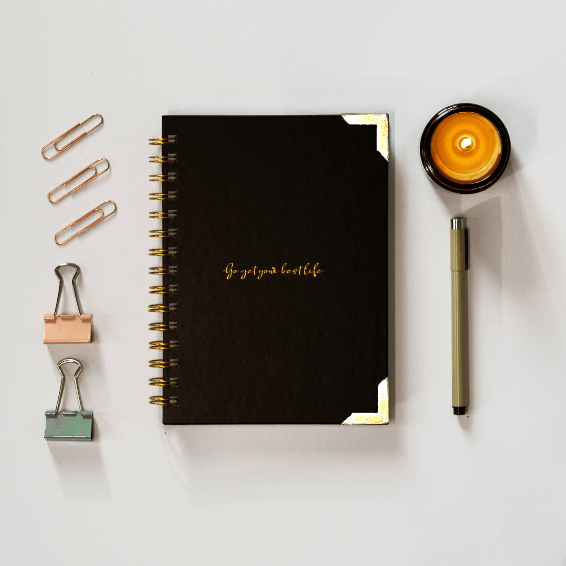 'Go Get Your Best Life' Undated Academic planner - GirlGottaChange