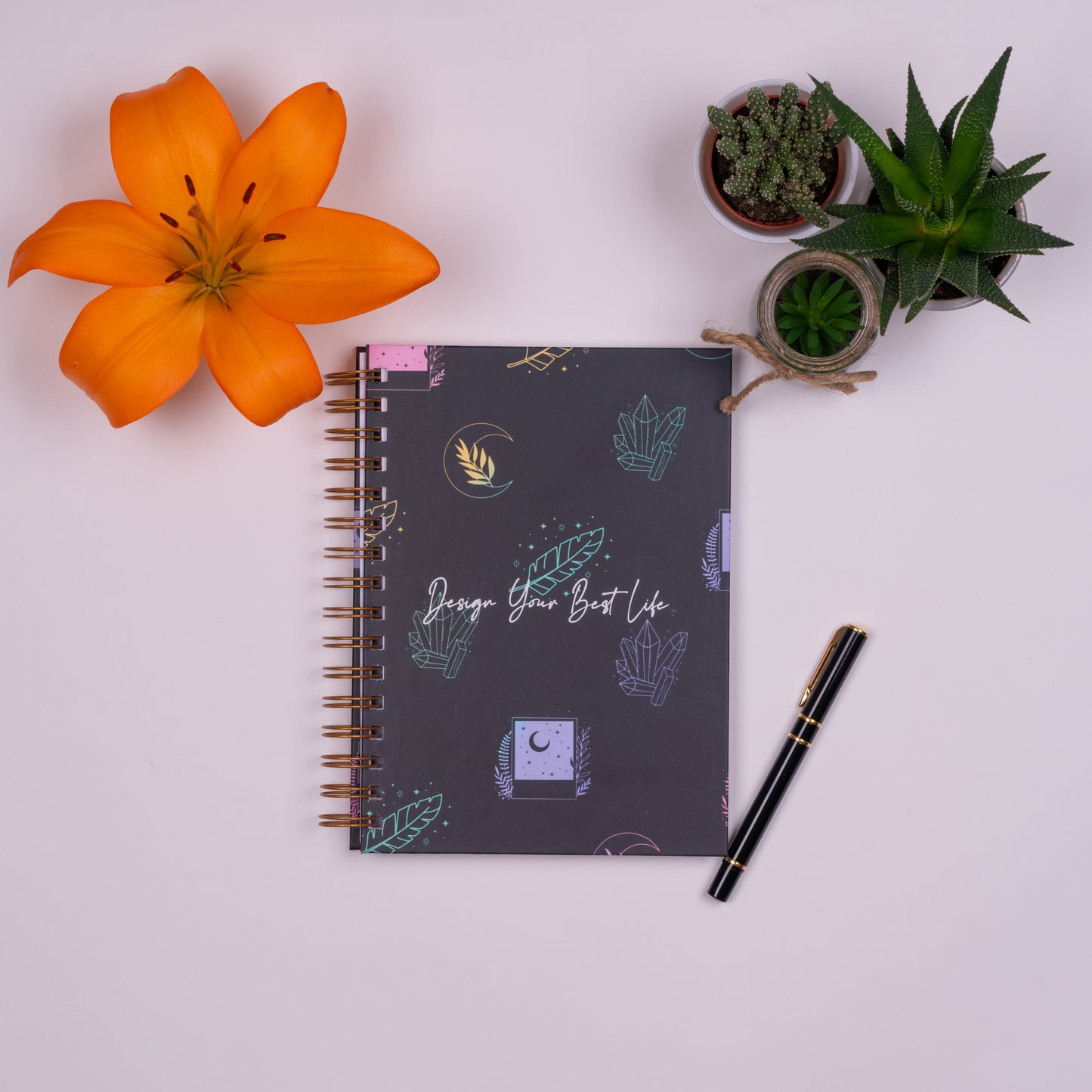 DAMAGED STOCK 'Design Your Best Life' Undated Daily Planner - GirlGottaChange